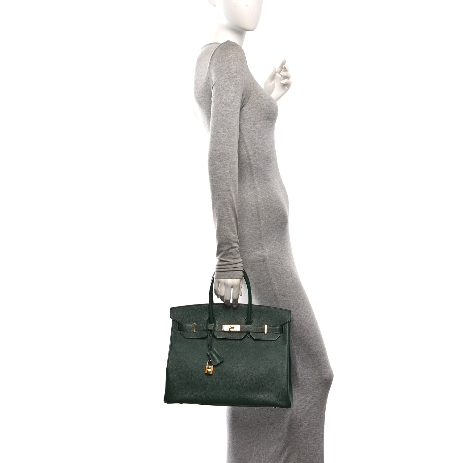 Hermes Epsom Birkin 35 Vert Anglais 2 of 10