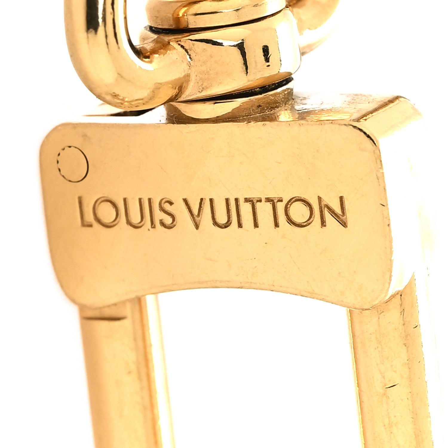 Louis Vuitton Metal Chain Strap Gold 4 of 4