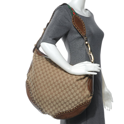 Gucci Monogram Pelham Messenger Shoulder Bag Ebony 2 of 7