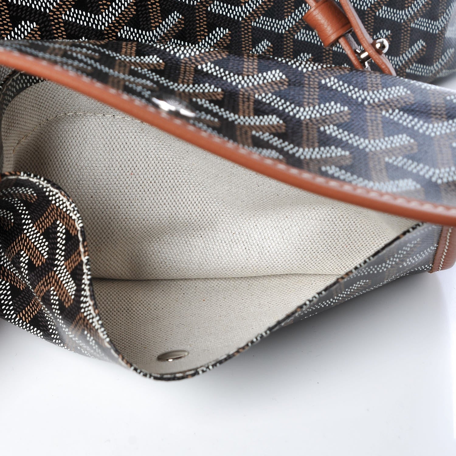 Goyard Goyardine Saint Louis PM Black Gold 7 of 10