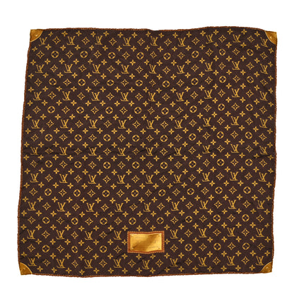 Louis Vuitton Silk Monogram Classic Square Scarf 2 of 3