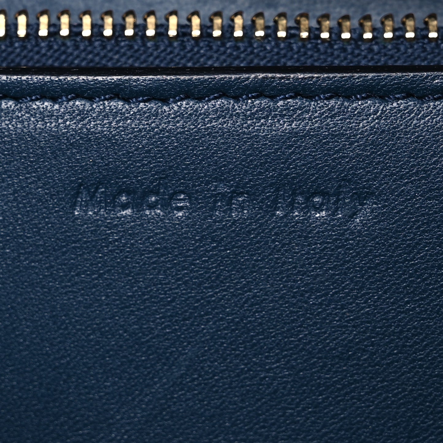 Liege Calfskin Medium Classic Box Flap Bag Dark Blue