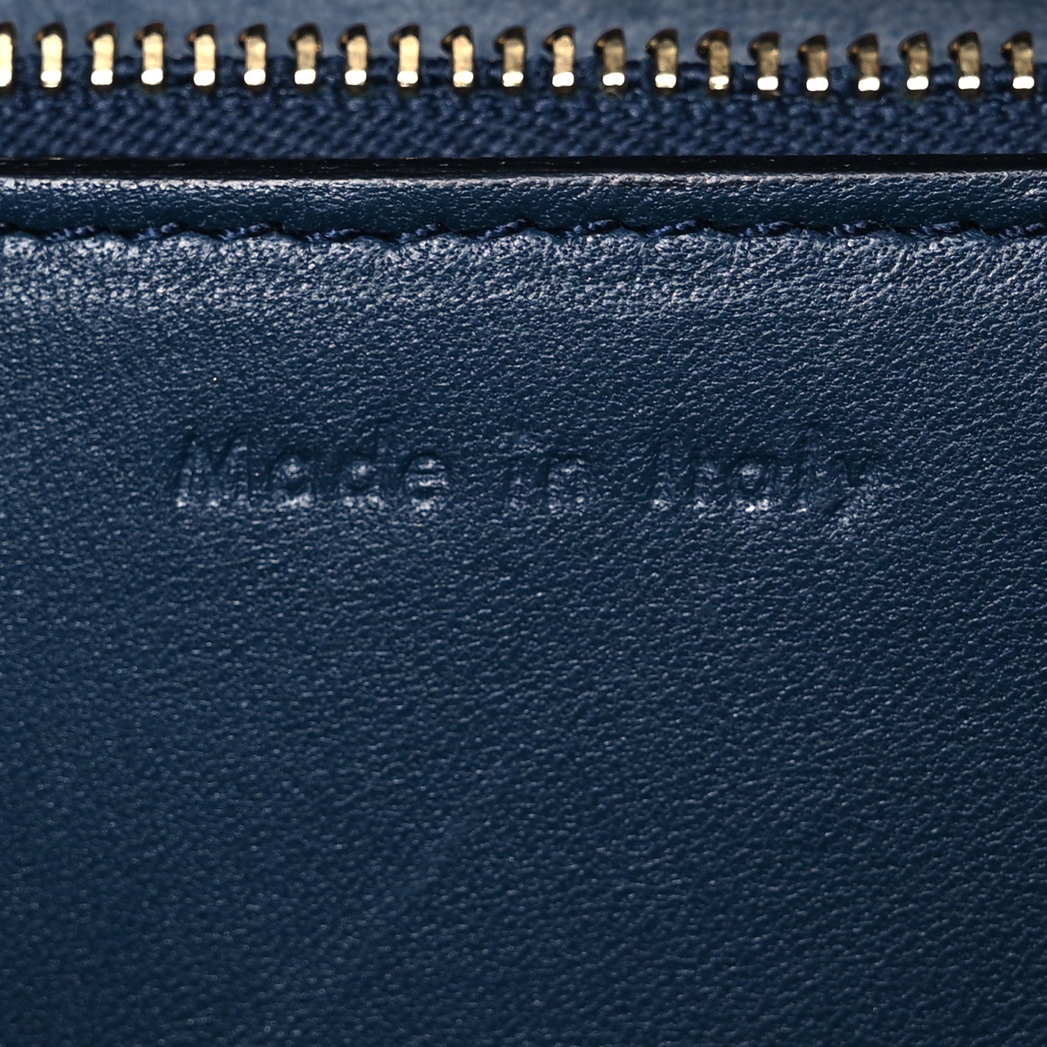 Celine Liege Calfskin Medium Classic Box Flap Bag Dark Blue 8 of 16