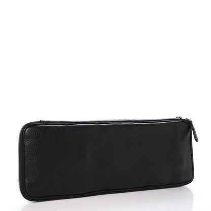 Gucci Pebbled Calfskin Tie Holder Black 3 of 8