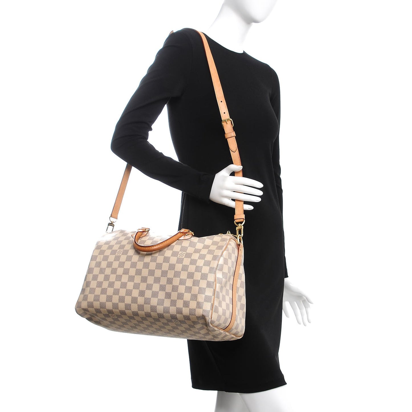Damier Azur Speedy Bandouliere 35