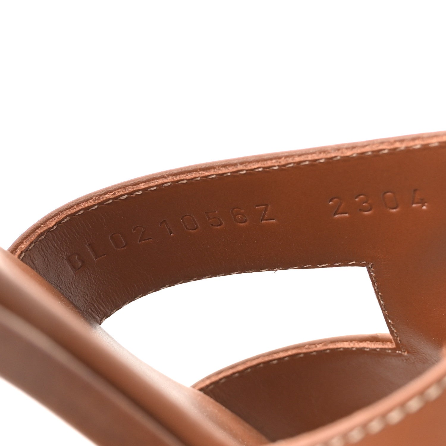 Hermes Box Calfskin Oran Sandals 41 Gold 9 of 9