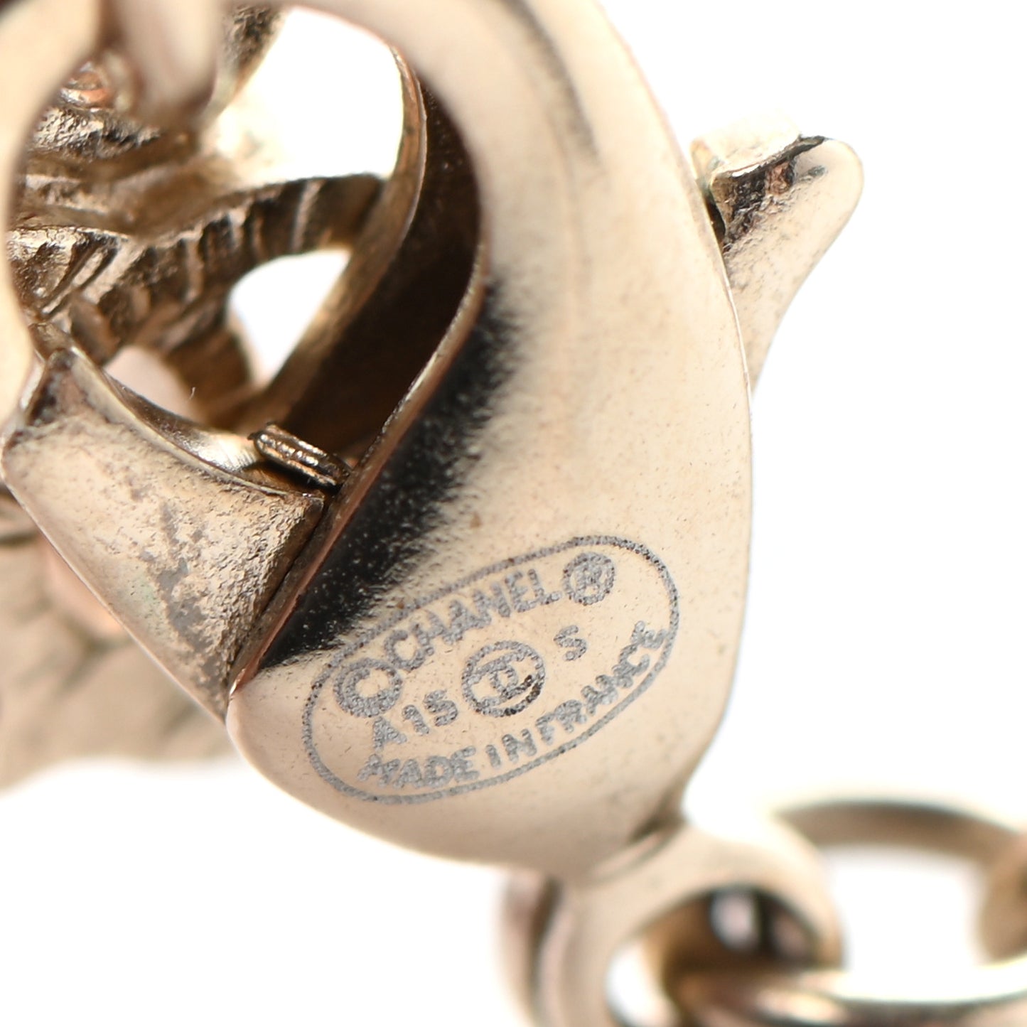 Pearl Gem CC Butterfly Necklace Gold Multicolor