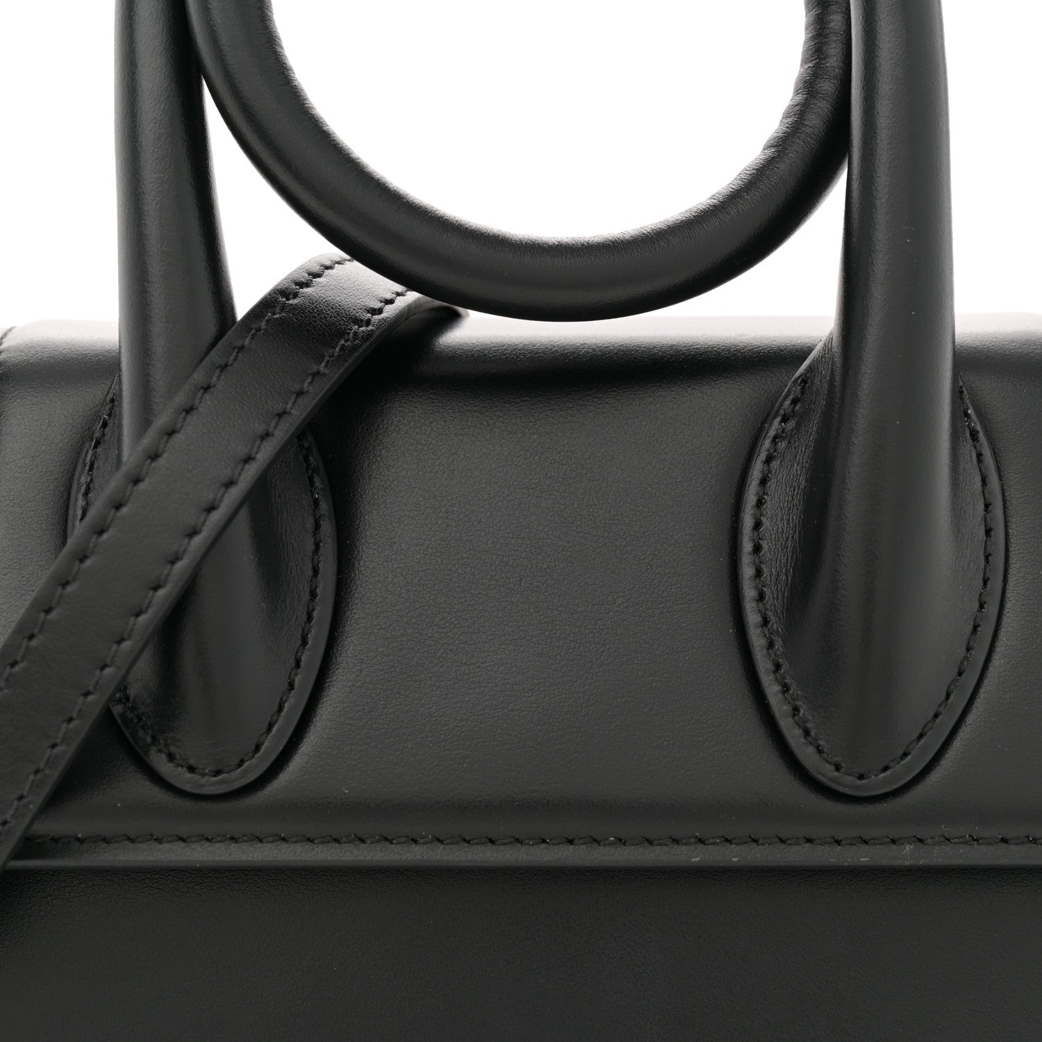 Jacquemus Smooth Calfskin Le Chiquito Noeud Black 7 of 9