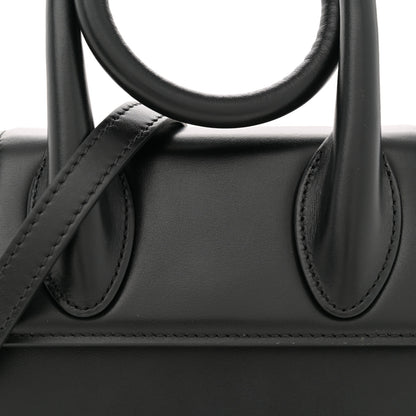 Jacquemus Smooth Calfskin Le Chiquito Noeud Black 7 of 9