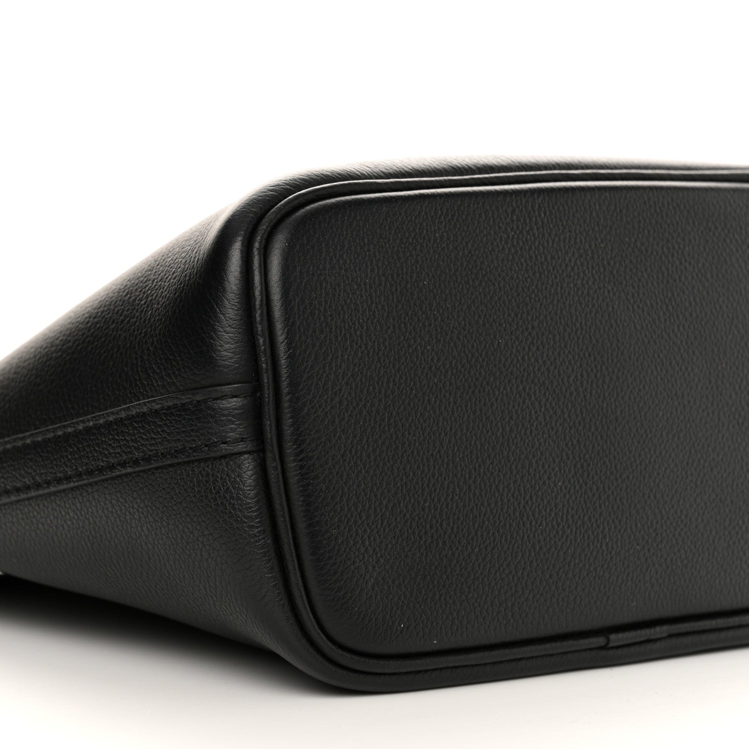 Louis Vuitton Calfskin Lock and Walk Bucket Black 9 of 12