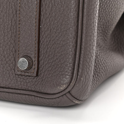 Hermes Togo Birkin 35 Etain 17 of 18