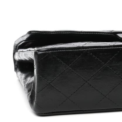 Chanel Aged Calfskin Quilted 2.55 Reissue 225 Flap Black 9 of 10