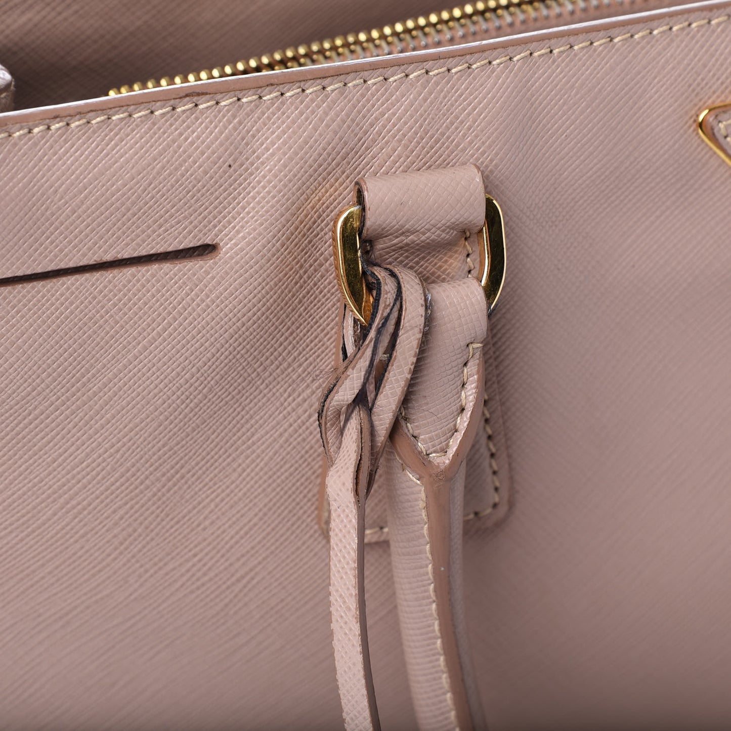 Saffiano Small Double Handle Tote Mughetto