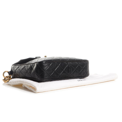 Chanel Lambskin Quilted Shoulder Bag Black 4 of 9