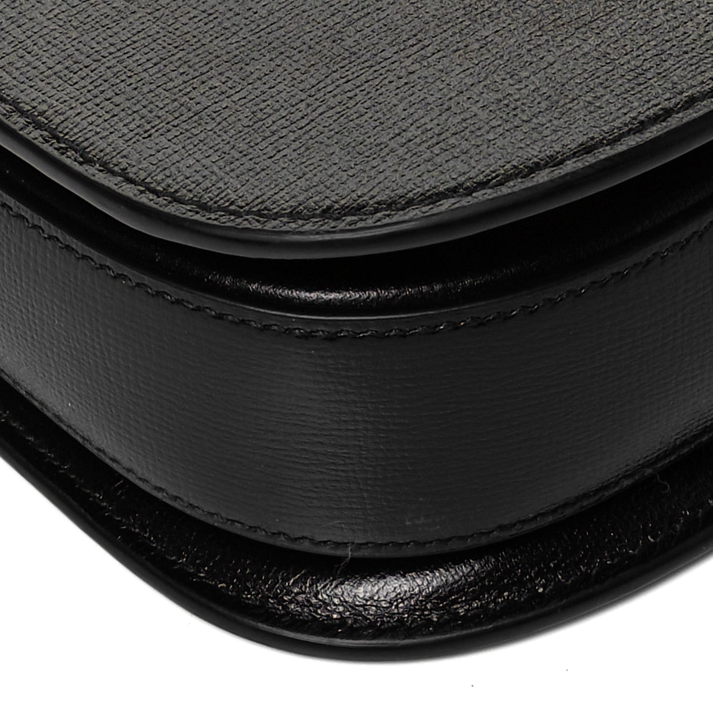 Azalea Calfskin Horsebit 1955 Shoulder Bag Black