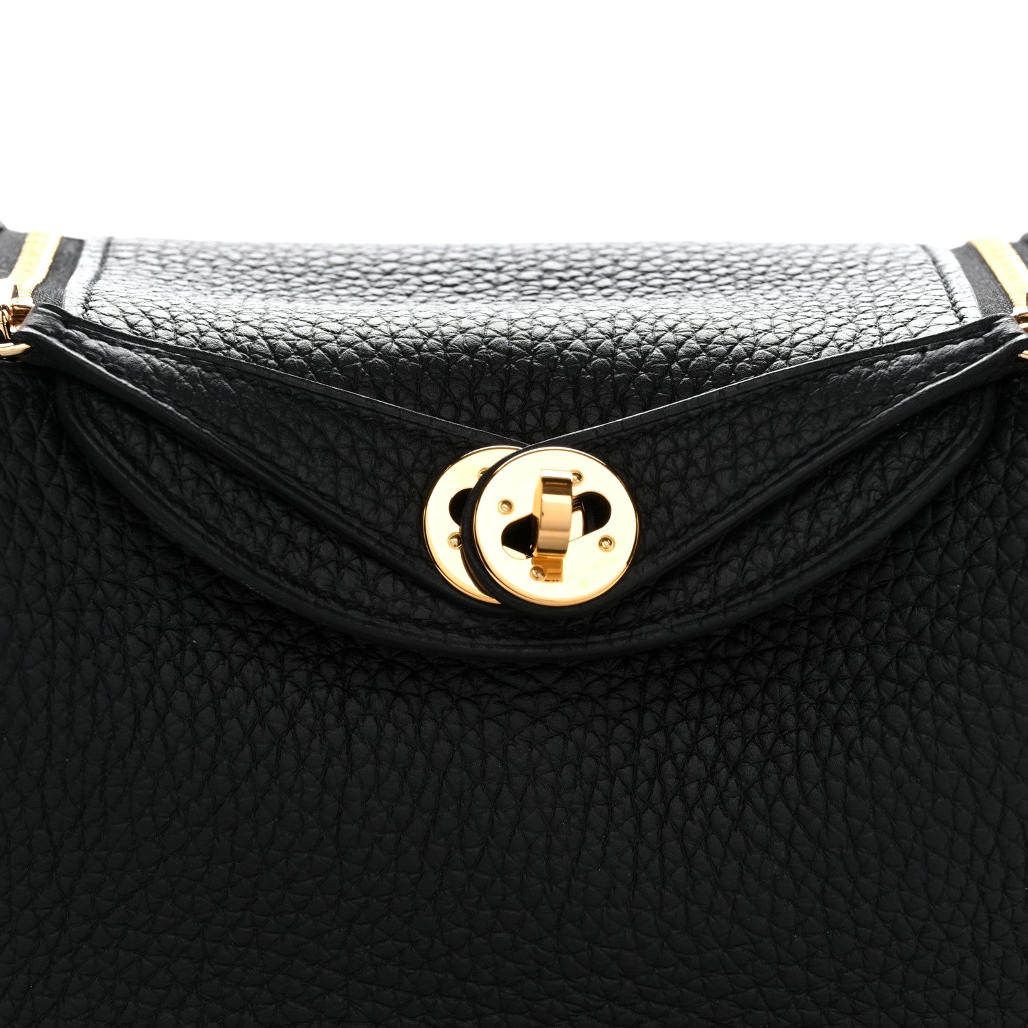 Hermes Taurillon Clemence Mini Lindy 20 Black 8 of 11