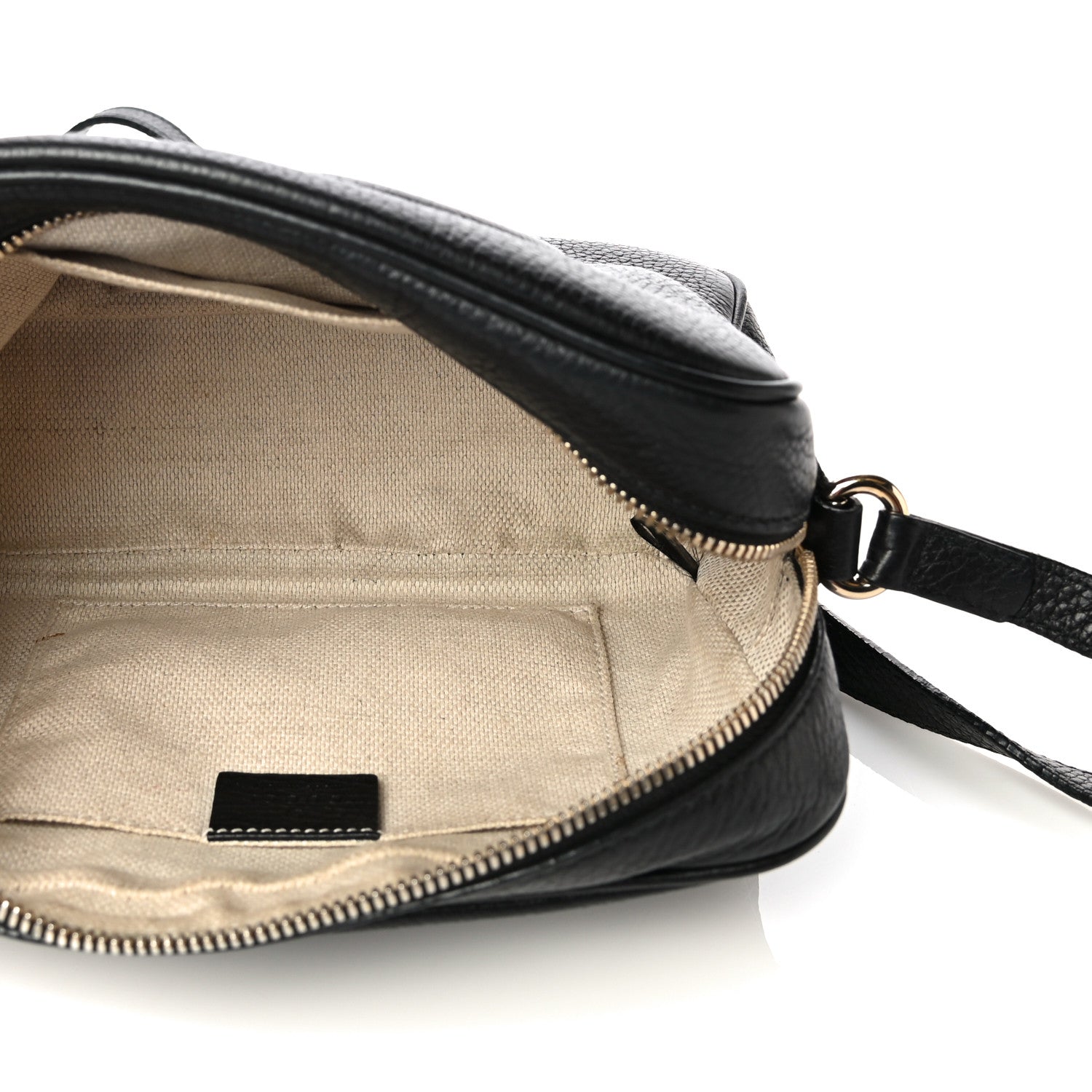 Gucci Pebbled Calfskin Small Soho Disco Bag Black 5 of 10