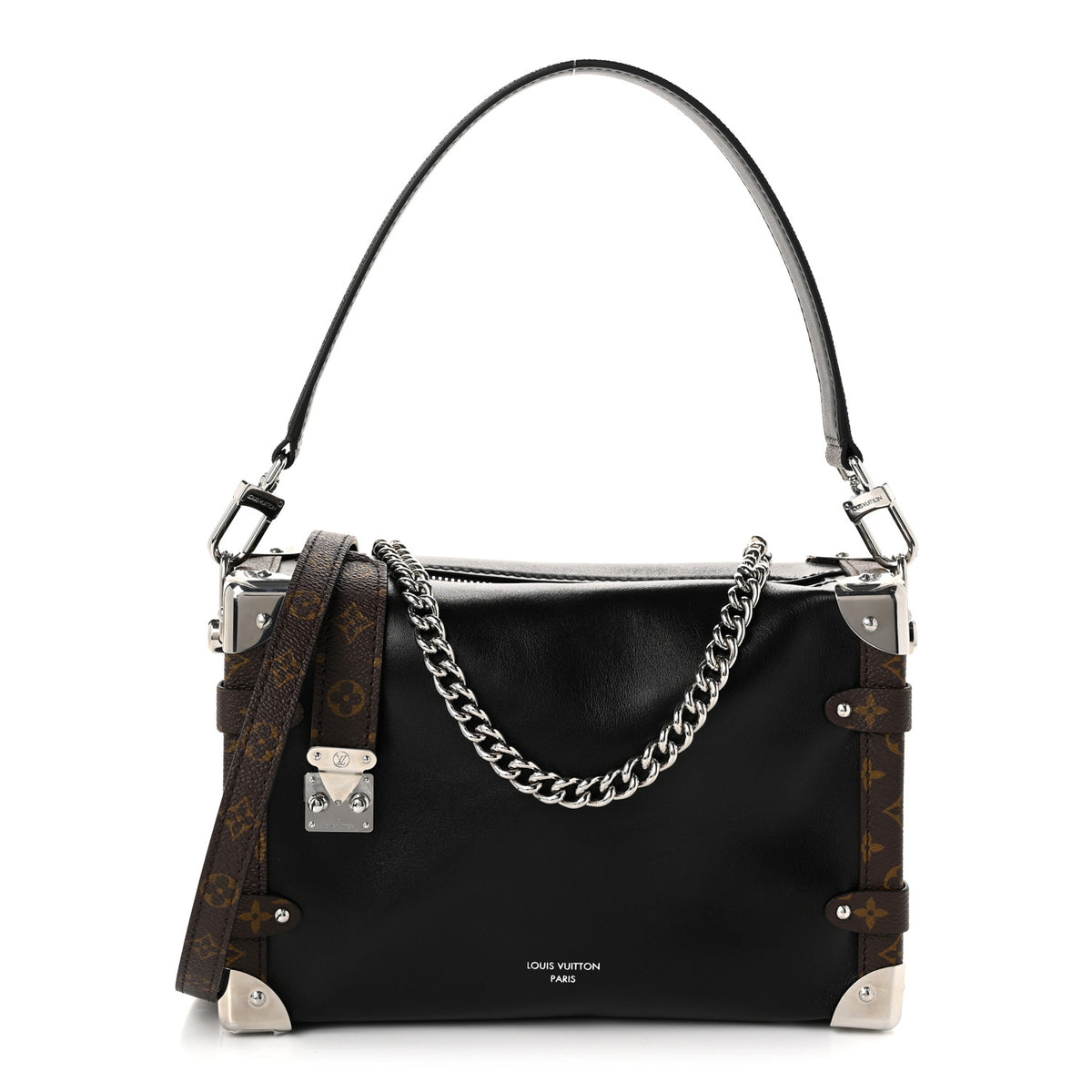 Calfskin Side Trunk Vibe MM Black