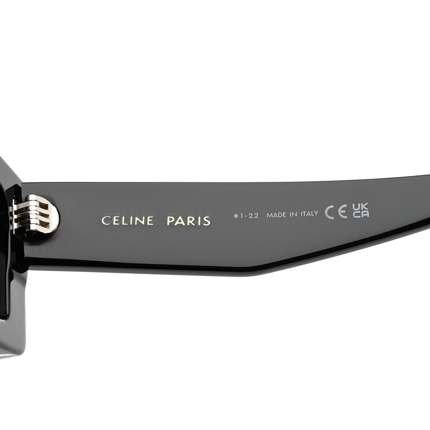 Acetate Monochroms Square Sunglasses CL40214U Black