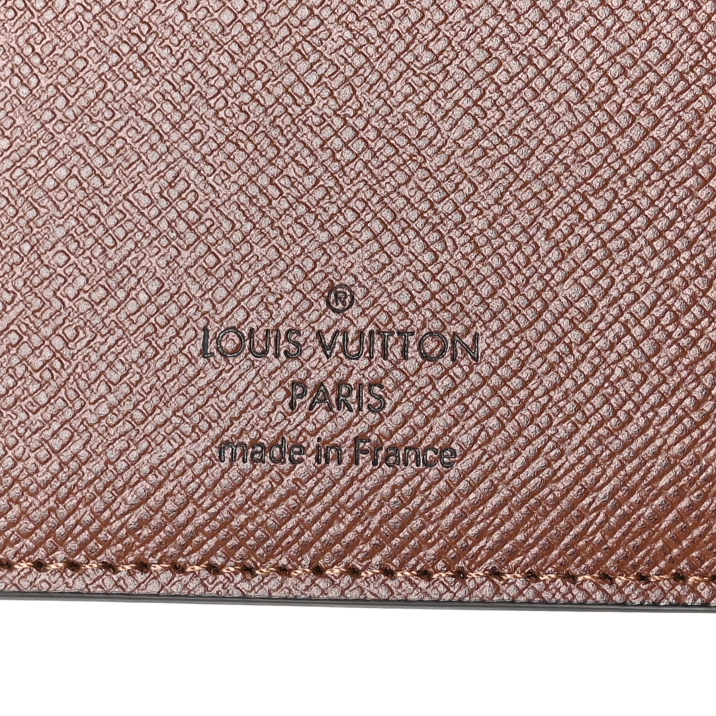 Monogram Desk Agenda Cover