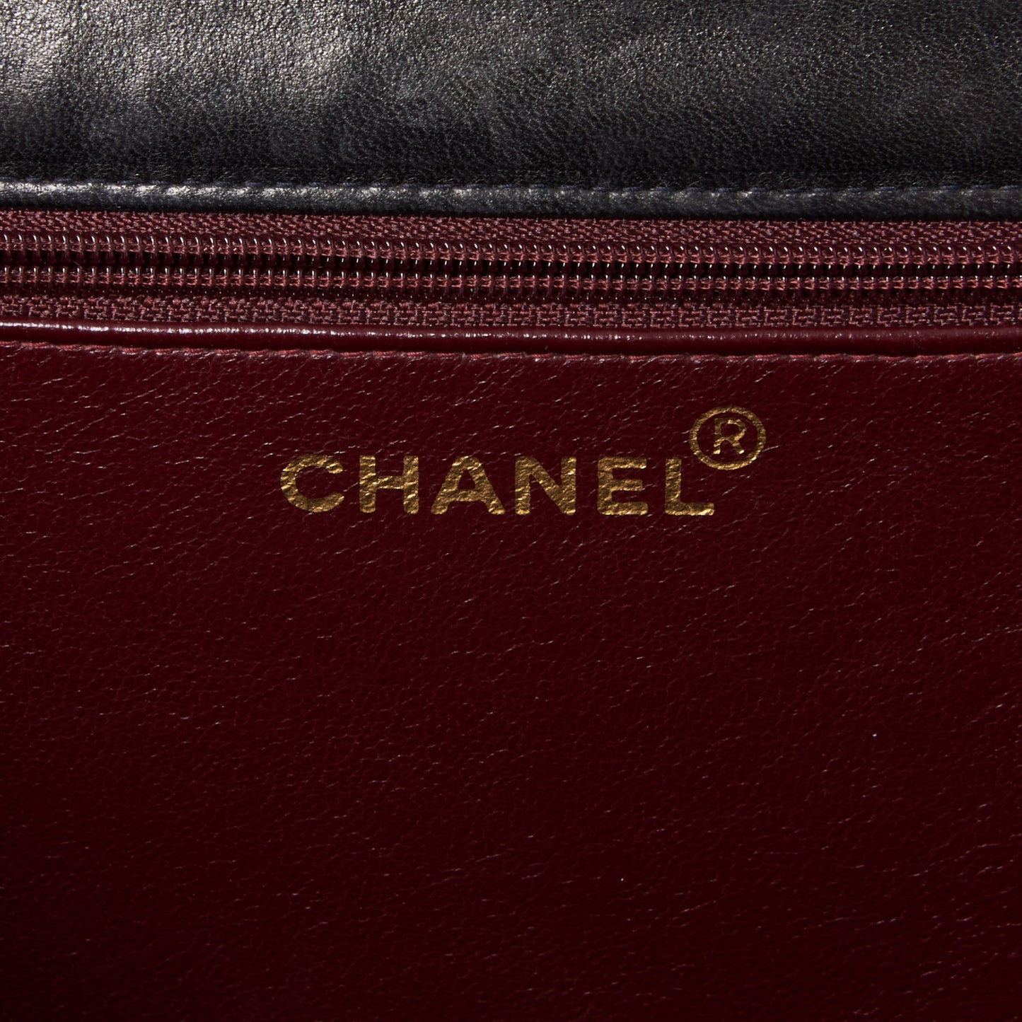 Lambskin Quilted Small Single Flap Black