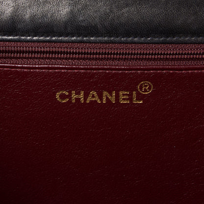 Chanel Lambskin Quilted Small Single Flap Black 7 of 8