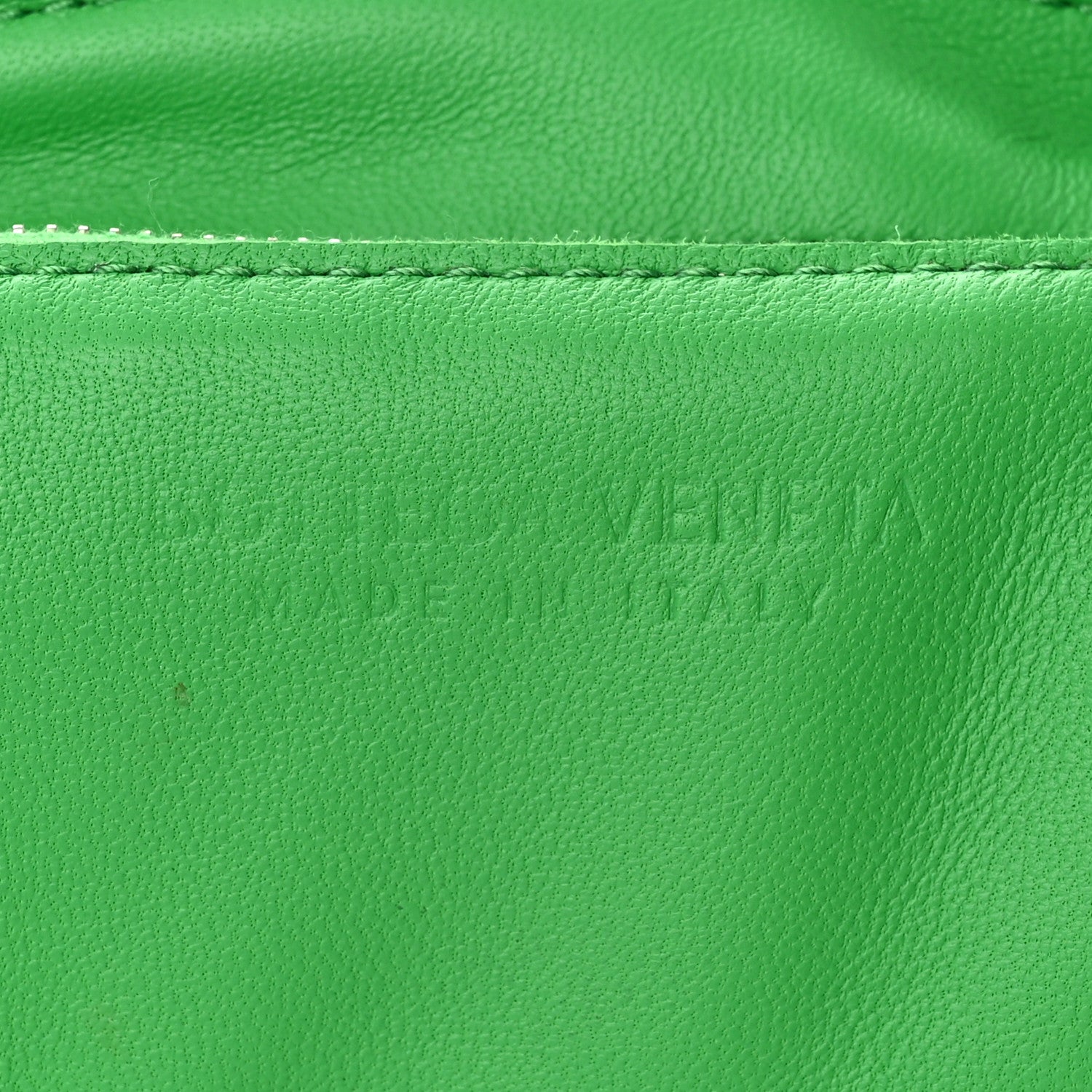 Bottega Veneta Lambskin Maxi Intrecciato Cassette Crossbody Bag Grass 6 of 20