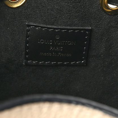 Louis Vuitton Empreinte Monogram Giant Broderies Neonoe MM Cream Black 7 of 10