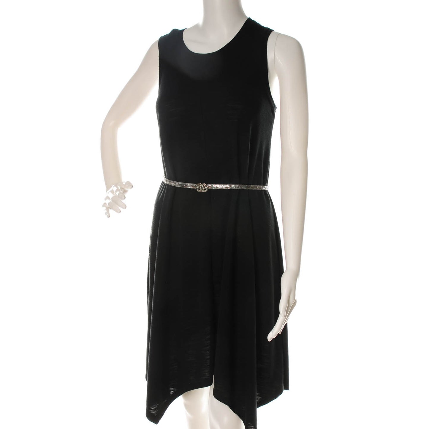 Glitter Skinny CC Belt 75 30 Silver Multicolor