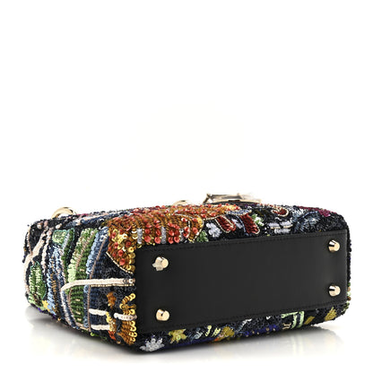Christian Dior Sequin Lambskin Mini Lady Dior Multicolor 4 of 10