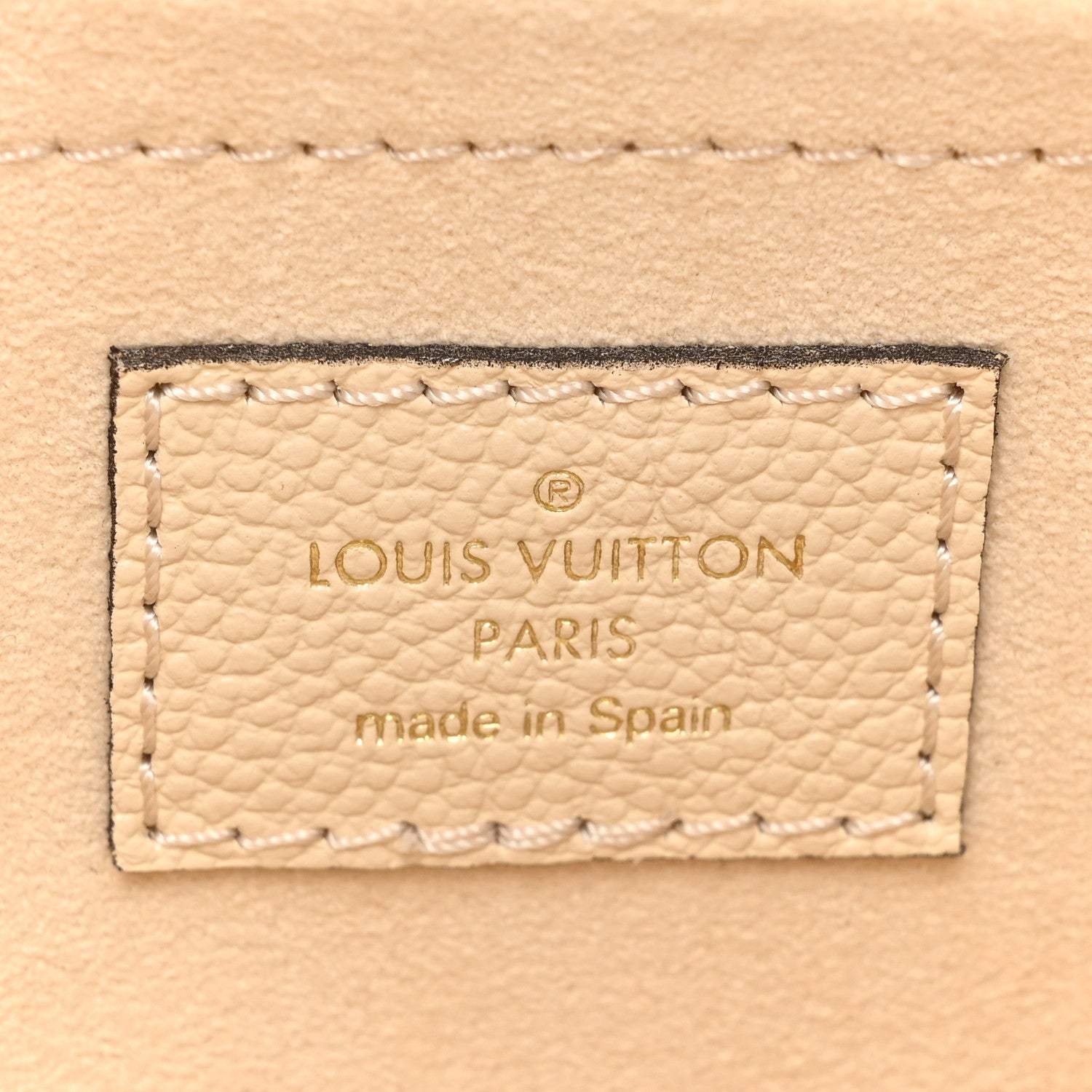 Louis Vuitton Empreinte Monogram Giant Multi Pochette Accessories Cream 7 of 12