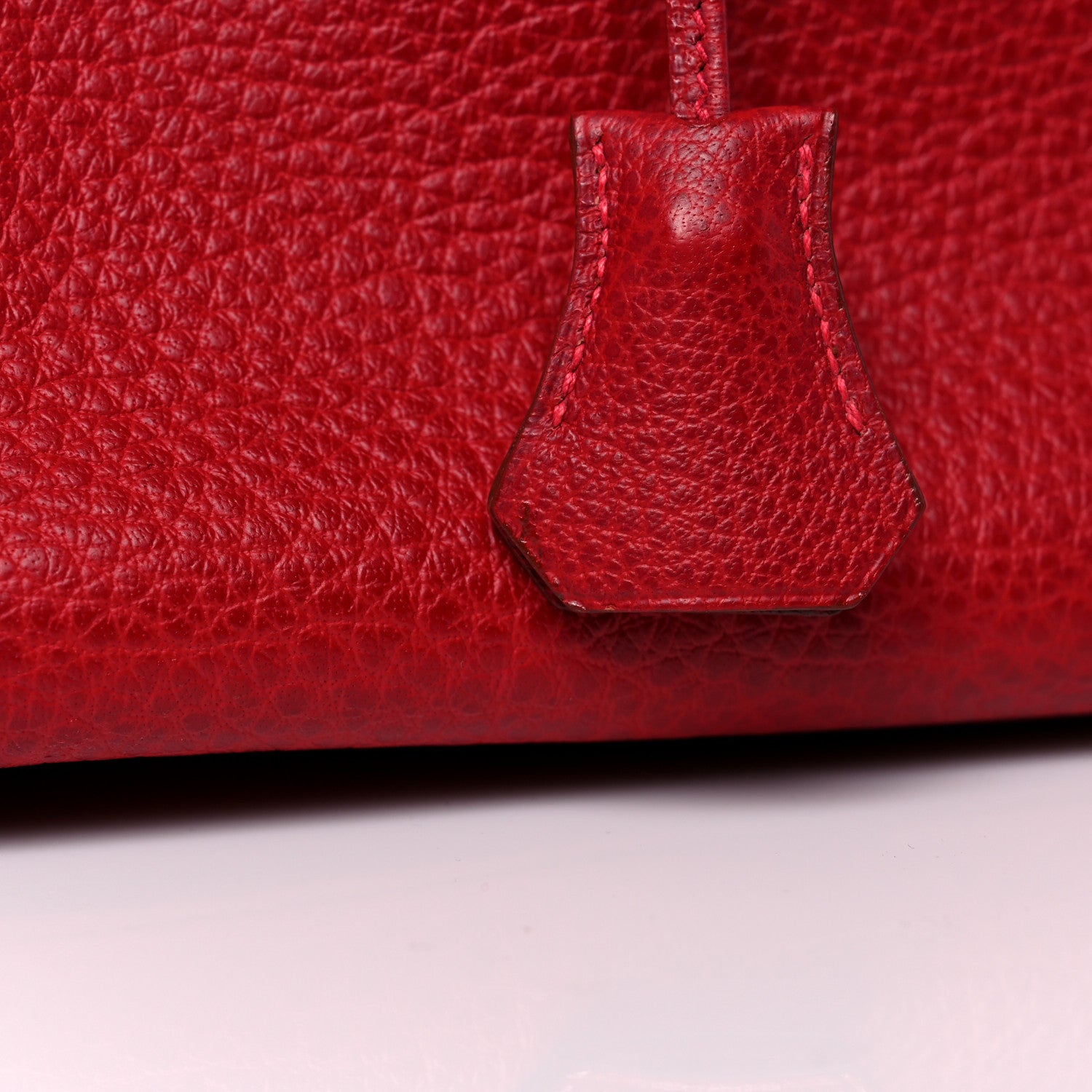 Hermes Buffle Skipper Birkin 35 Rouge Vif 43 of 43