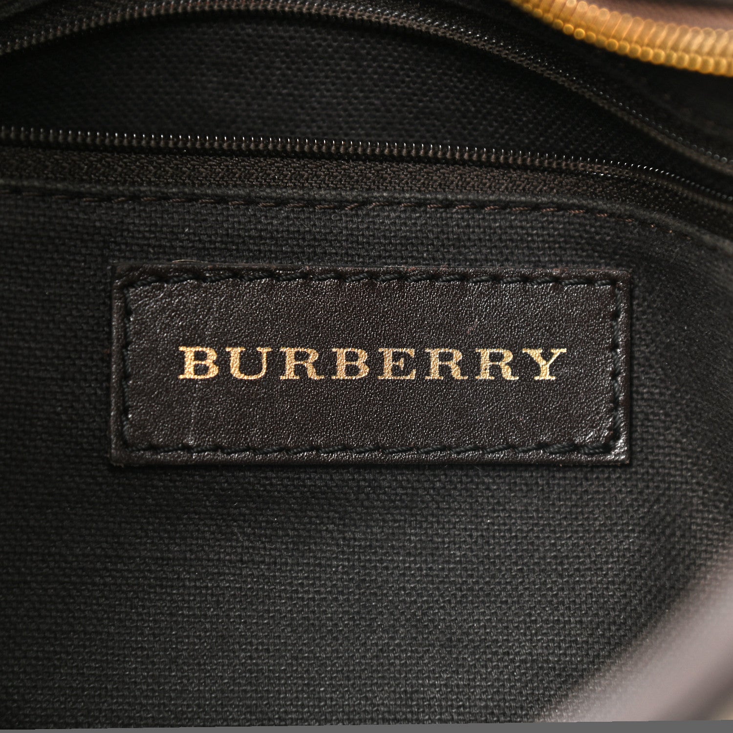 Burberry Haymarket Check Small Brooklyn Hobo Brown 5 of 9
