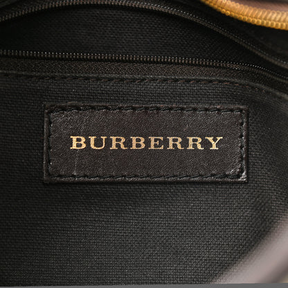 Burberry Haymarket Check Small Brooklyn Hobo Brown 5 of 9