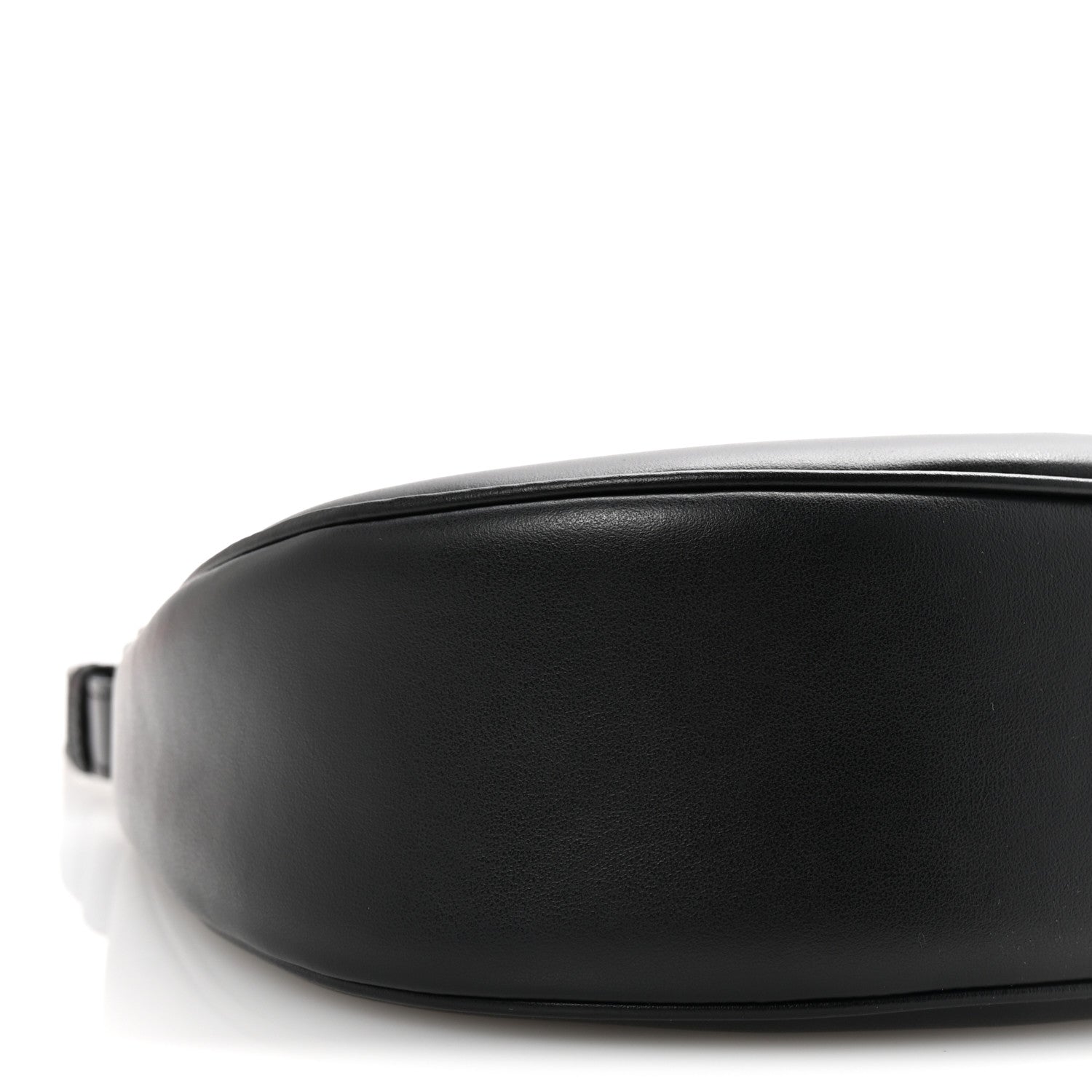 Celine Smooth Calfskin Medium Strap Ava Triomphe Shoulder Bag Black 9 of 10