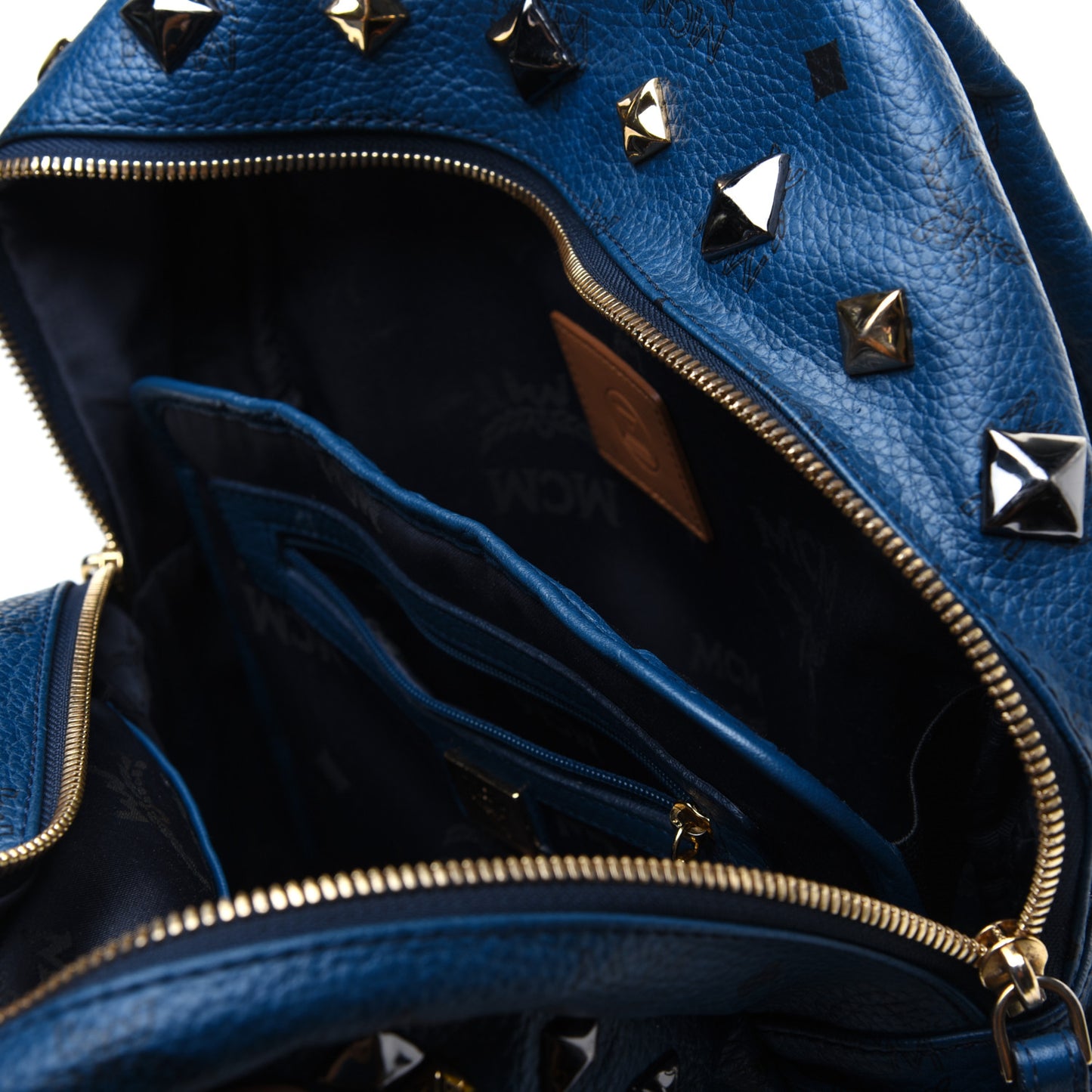 Visetos Studded Small Stark M Backpack Blue