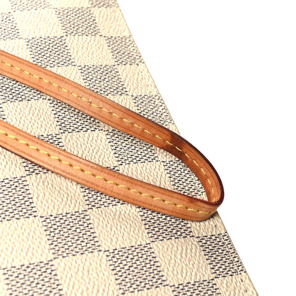 Louis Vuitton Damier Azur Neverfull MM GM Pochette Rose Ballerine 9 of 9
