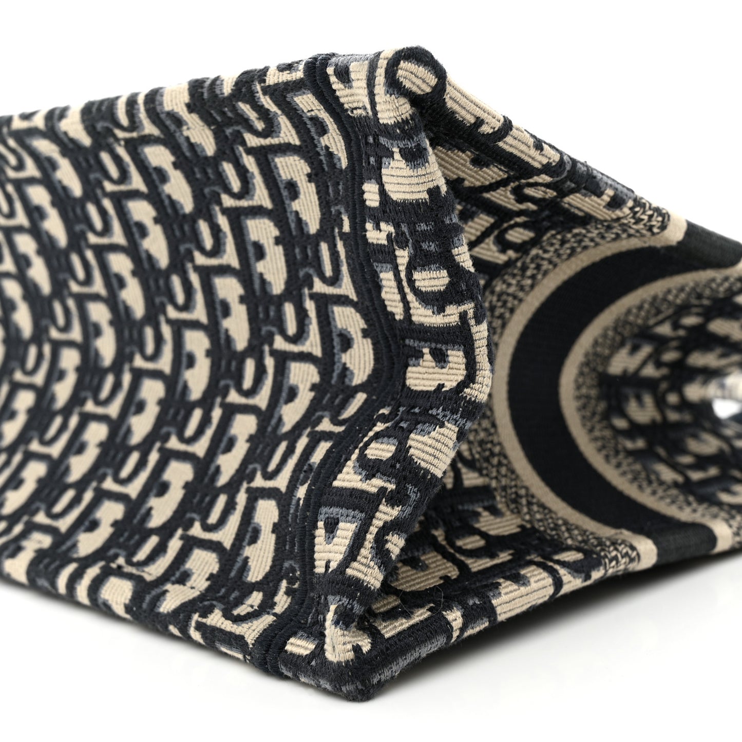Oblique Small Book Tote Blue Multicolor