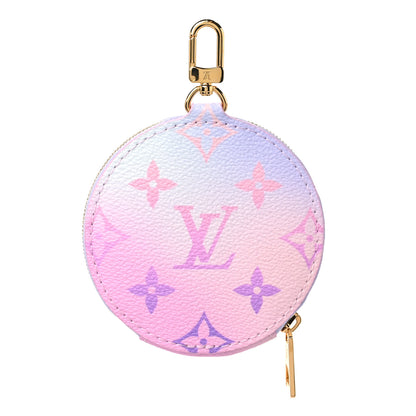 Louis Vuitton Monogram Spring In The City Papillon BB Round Coin Purse Sunrise Pastel 3 of 8