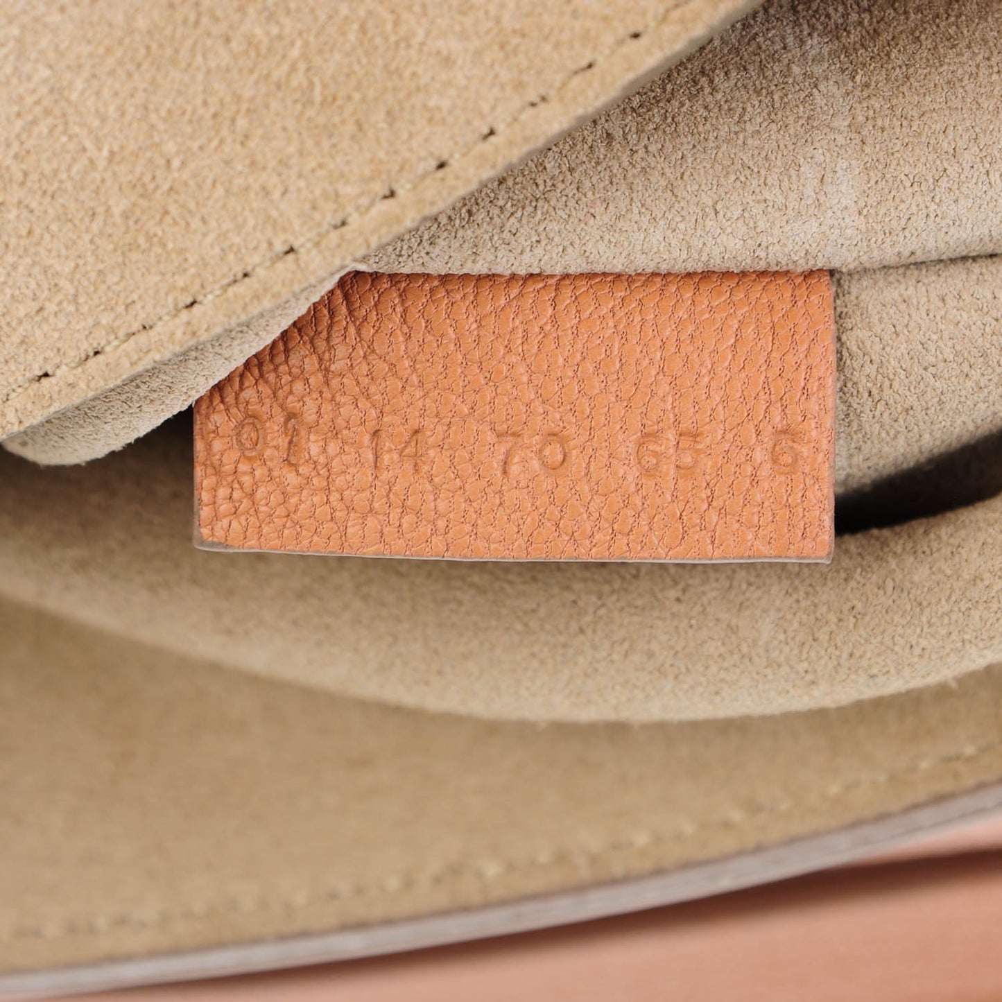 Grained Lambskin Drew Shoulder Bag Misty Rose