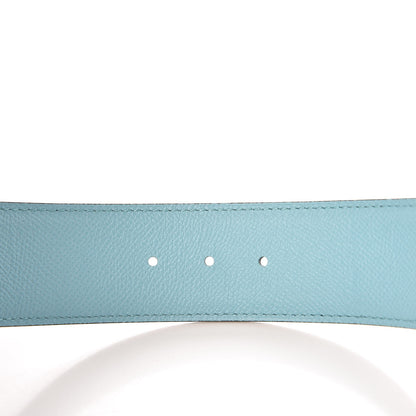 Hermes Epsom 42mm Belt Strap 95 Colvert Bleu Atoll 3 of 4