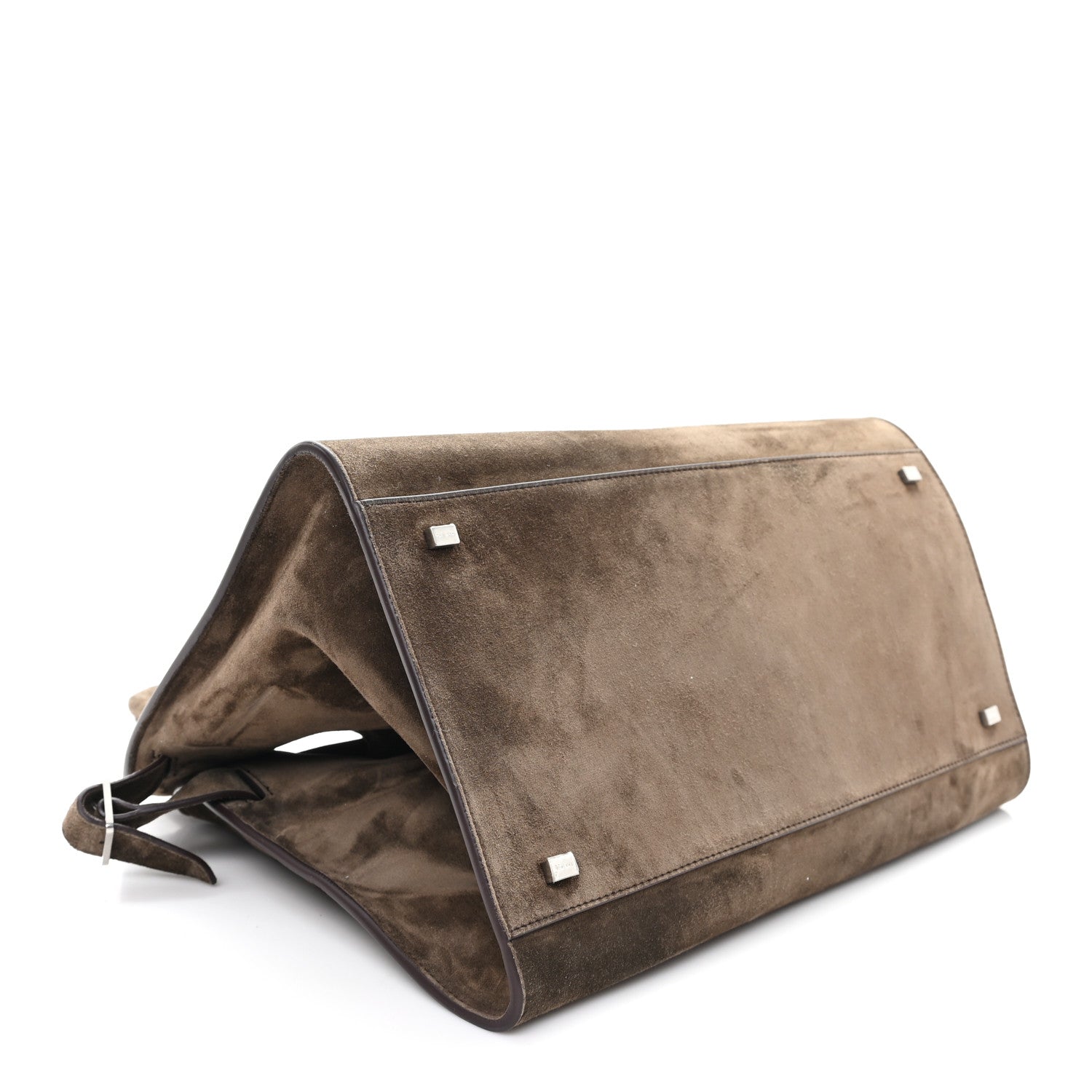 The Row Suede Soft Margaux 15 Nut Brown 4 of 9