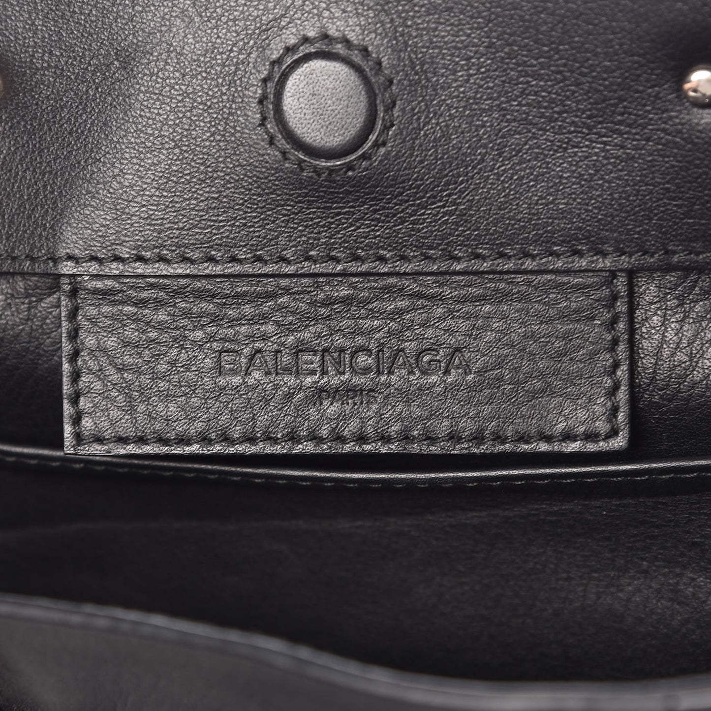 Calfskin Papier Mini A4 Tote Black