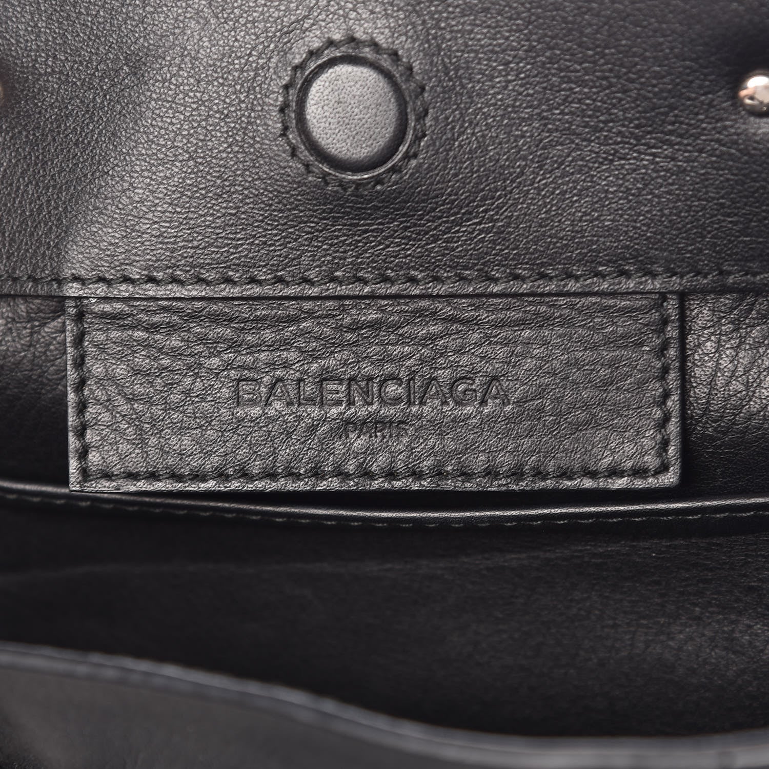 Balenciaga Calfskin Papier Mini A4 Tote Black 6 of 11