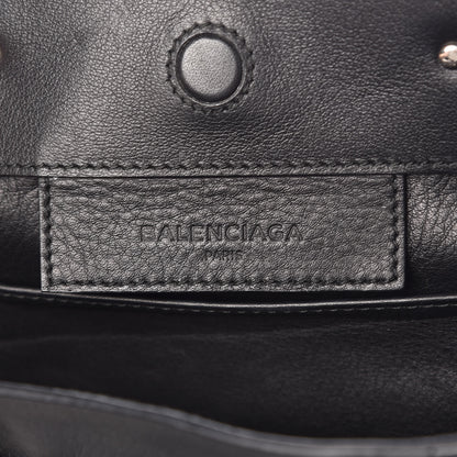 Balenciaga Calfskin Papier Mini A4 Tote Black 6 of 11