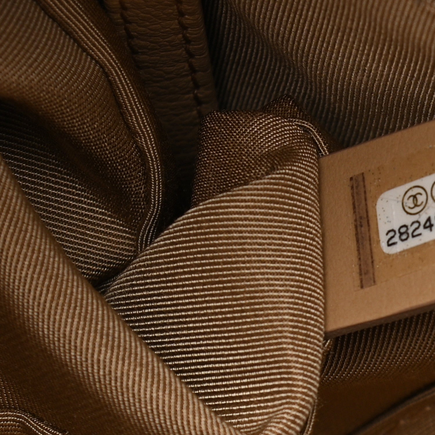 Chanel Caviar Quilted Rolled Up Tote Beige 7 of 11