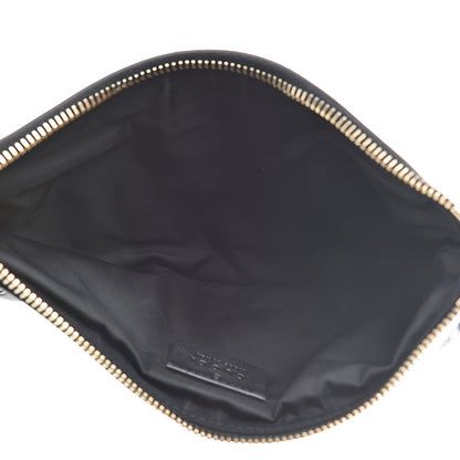 Gucci Guccissima Signature New Britt Wristlet Black 5 of 9