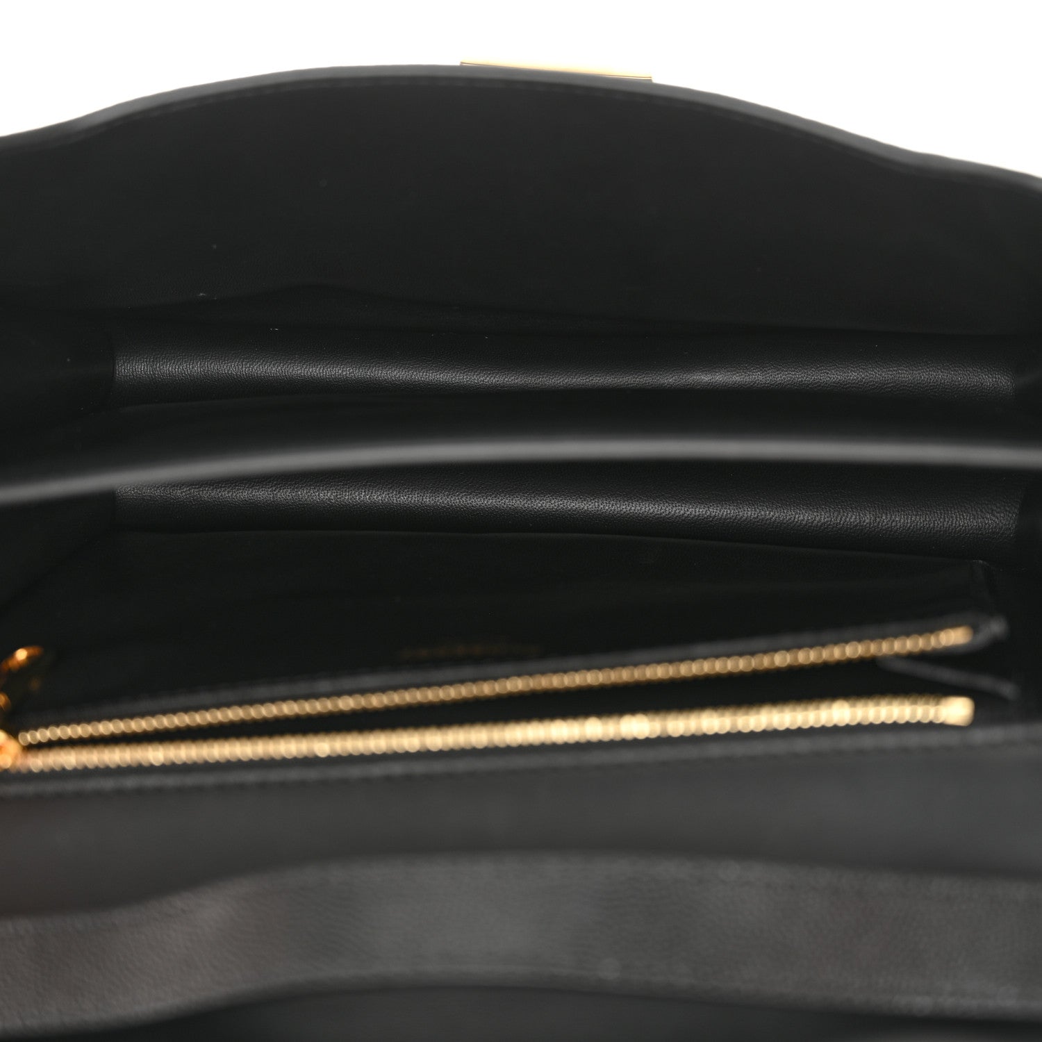 Burberry Grained Calfskin Medium TB Bag Black 5 of 14