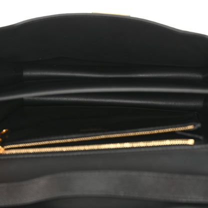 Burberry Grained Calfskin Medium TB Bag Black 5 of 14