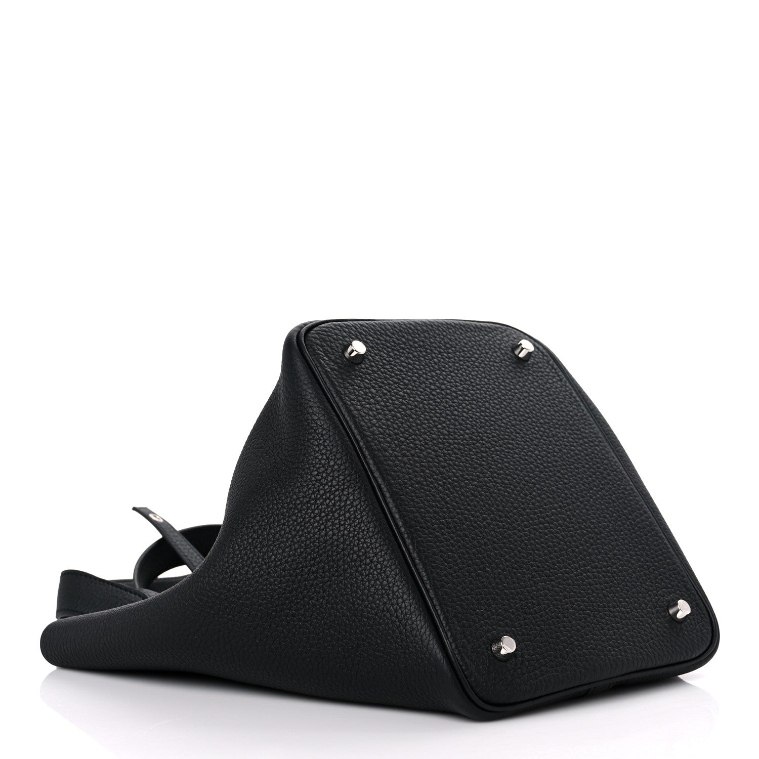 Hermes Taurillon Clemence Picotin Lock 22 MM Black 4 of 11
